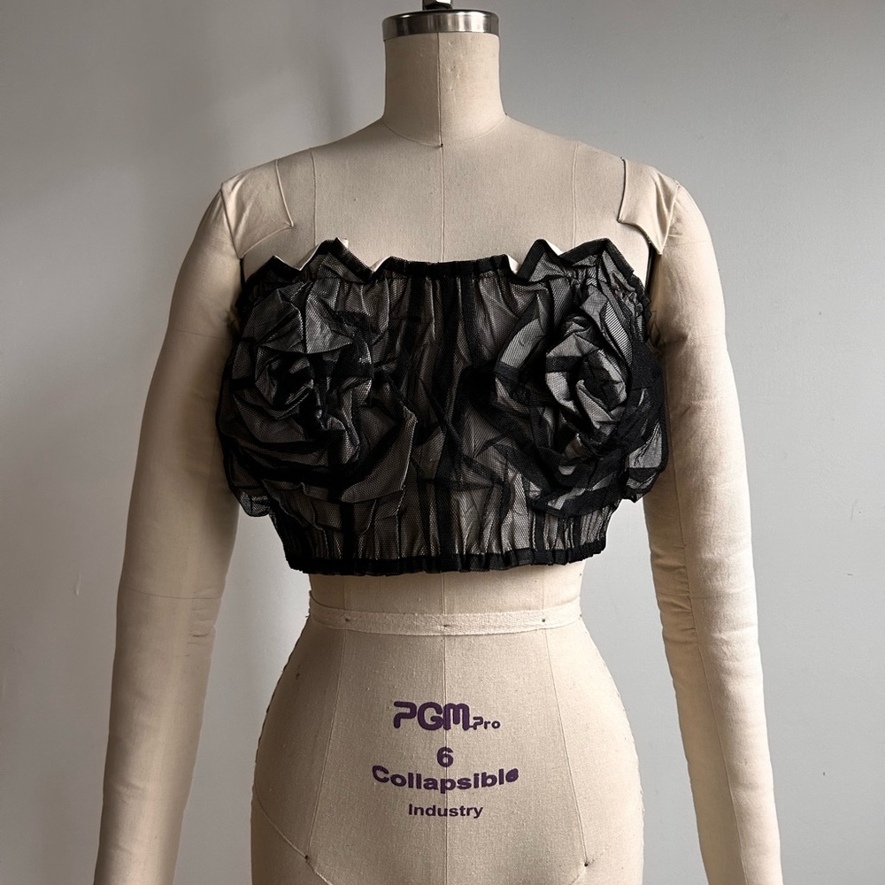 SOLD- Comme des Garcons Fall 2001 Runway bustier One Size